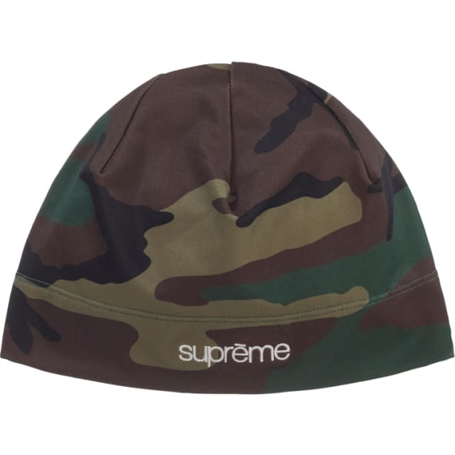 Supreme Base Layer Beanie Woodland Camo