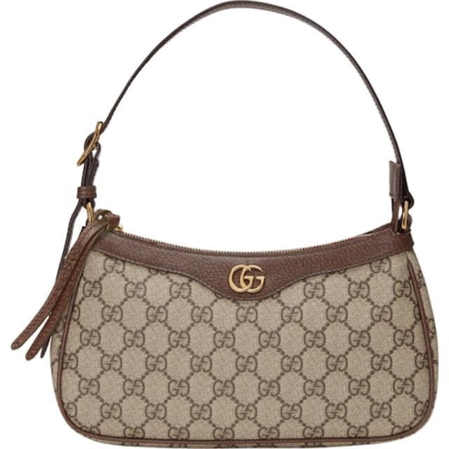 Ophidia Handbag Small GG Supreme Beige/Ebony