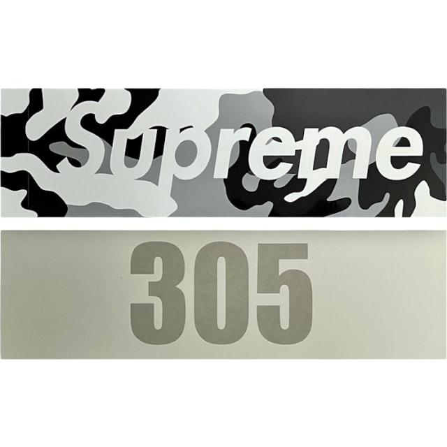 Supreme Miami Box Logo Sticker