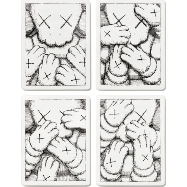 KAWS Brooklyn Museum URGE Plate Set of 4