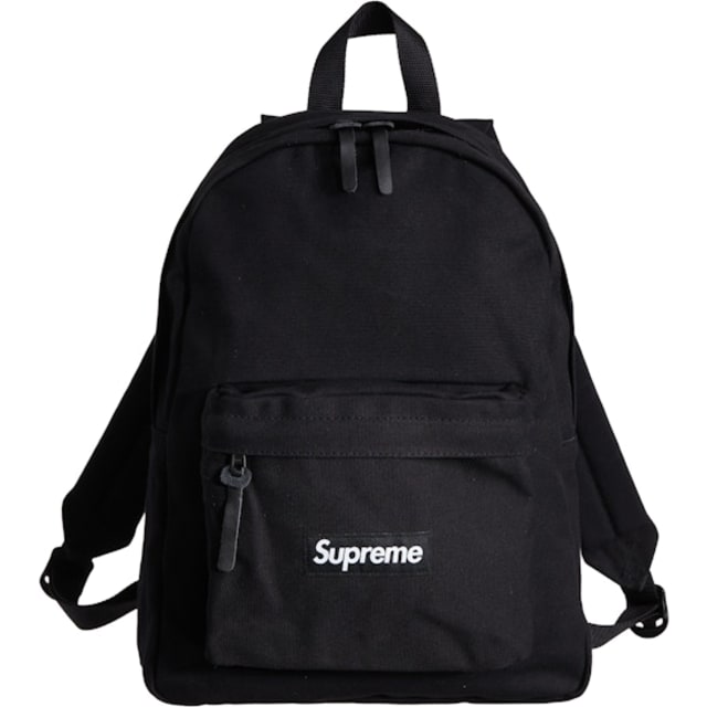 Canvas Backpack Black