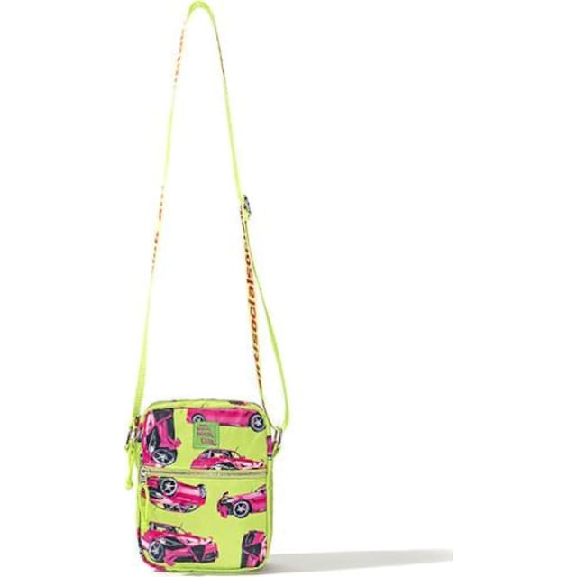 LAMOB Side Bag Green/Pink