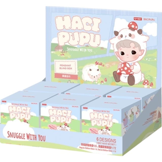 HACIPUPU Snuggle With You Series Pendant Sealed Case (6 Blind Box)