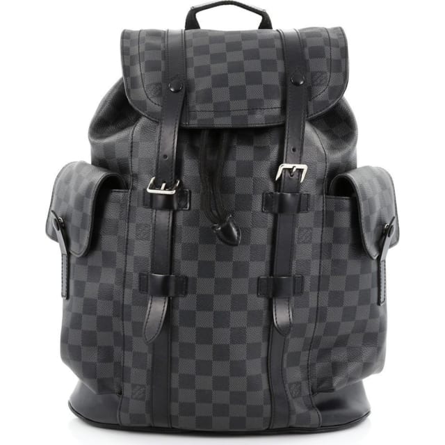 Louis Vuitton Christopher Damier Graphite PM Black