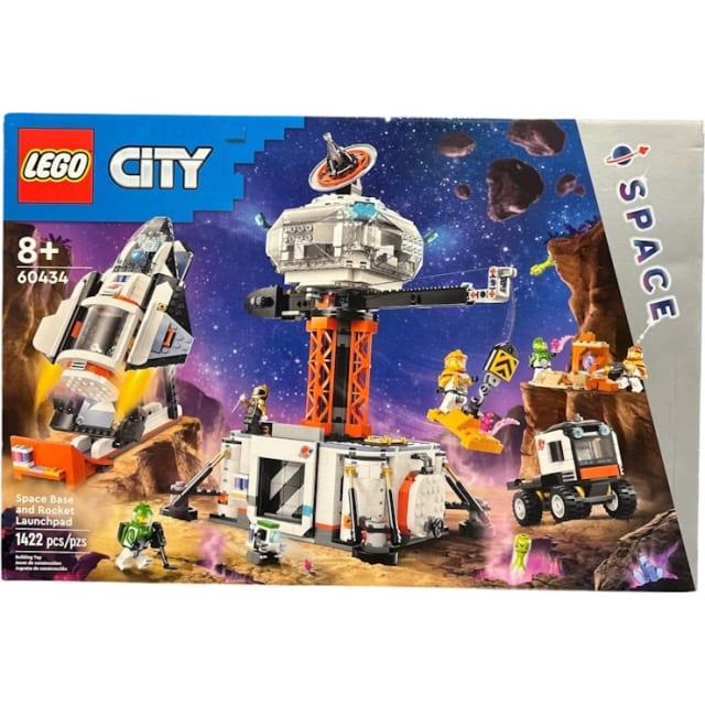 LEGO City Space Base and Rocket Launchpad Set 60434