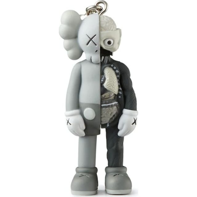 KAWS Tokyo First Flayed Companion Keychain Gray (2021)