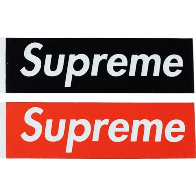Supreme Felt Box Logo Sticker Set