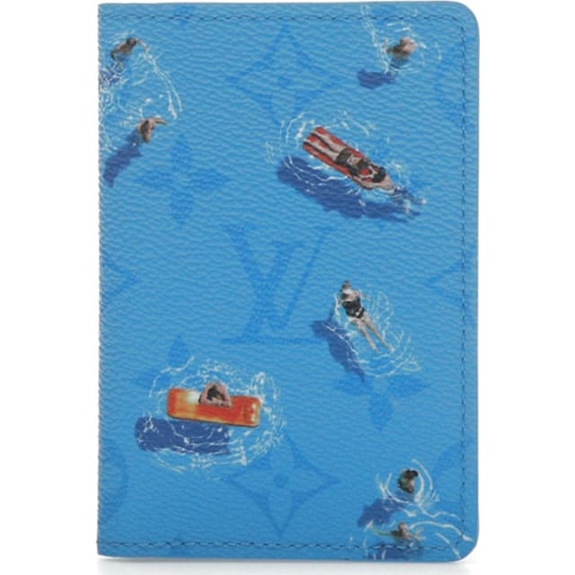 Louis Vuitton Pool Pocket Organizer Blue Lagoon