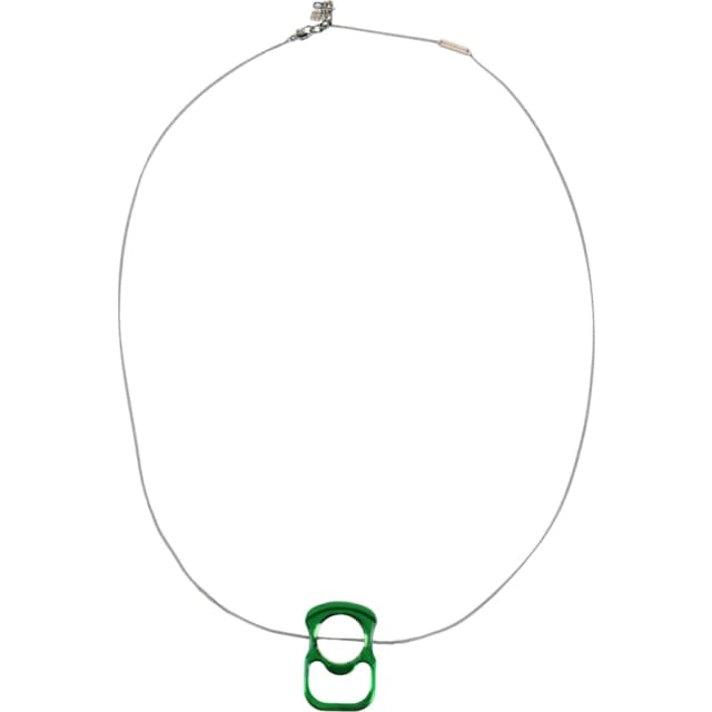 Givenchy G Can Necklace Green