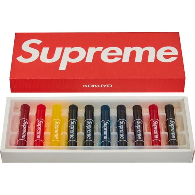 Supreme Kokuyo Translucent Crayons (Pack of 10) Multicolor