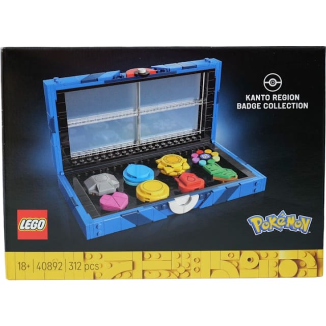LEGO Pokemon Kanto Region Badge Collection Set 40892