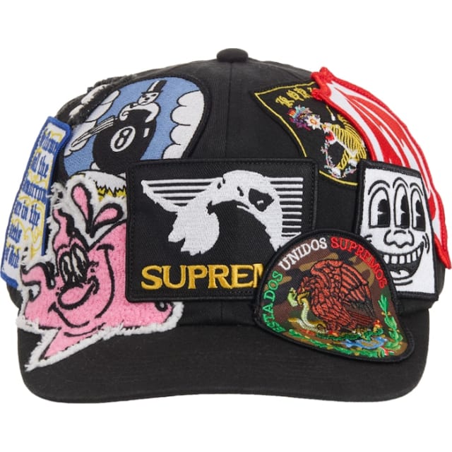 Patches 6-Panel Black