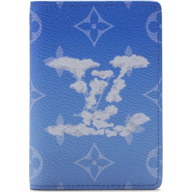 Louis Vuitton Pocket Organizer Clouds Monogram Blue