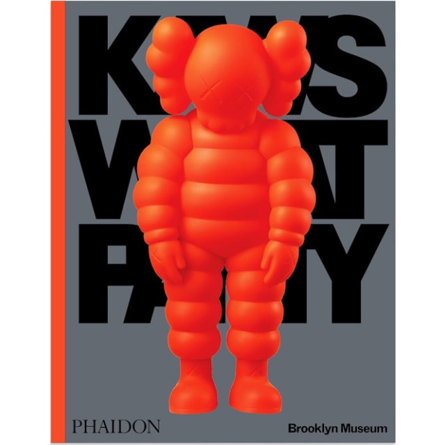 KAWS What Party Hard Cover Book Orange