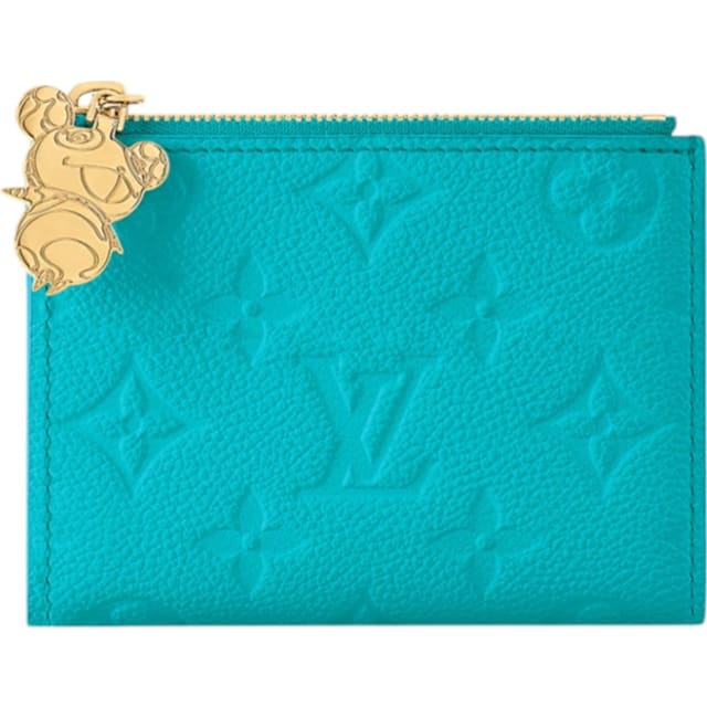 Louis Vuitton x Takashi Murakami Lisa Wallet Kabira Blue