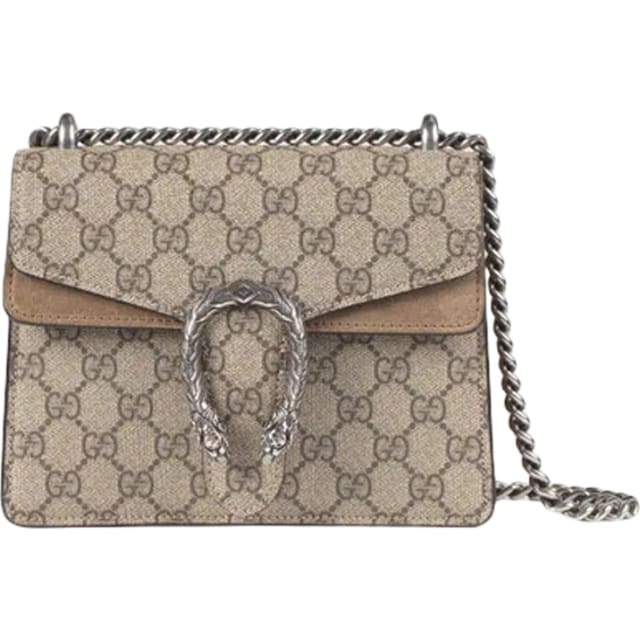 Dionysus Mini Bag GG Supreme Beige/Ebony
