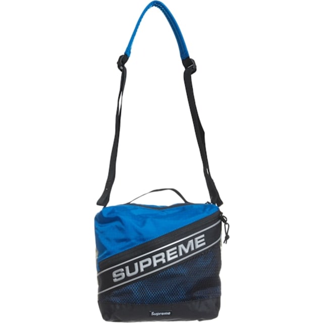 Logo Shoulder Bag Blue