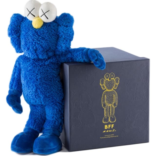 KAWS BFF Plush Blue