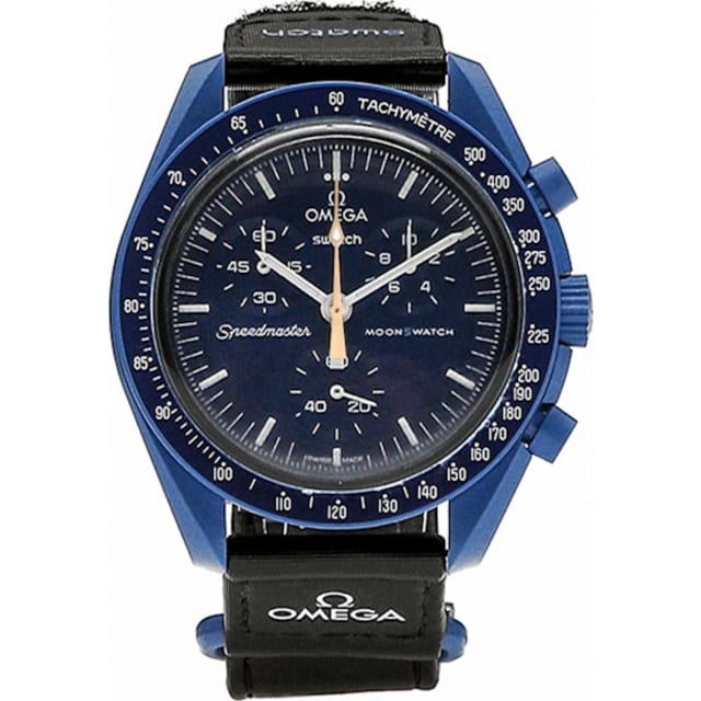 Swatch x Omega Bioceramic Moonswatch Mission to Neptune Moonshine Gold SO33N101-108