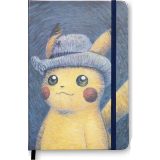 Pokemon Center x Van Gogh Museum: Pikachu Inspired by Self-Portrait with Grey Felt Hat Journal