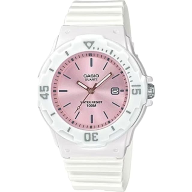 Womens Water-Resistant Analog Watch with Rose Gold Accents LRW-200H-4E3VCF