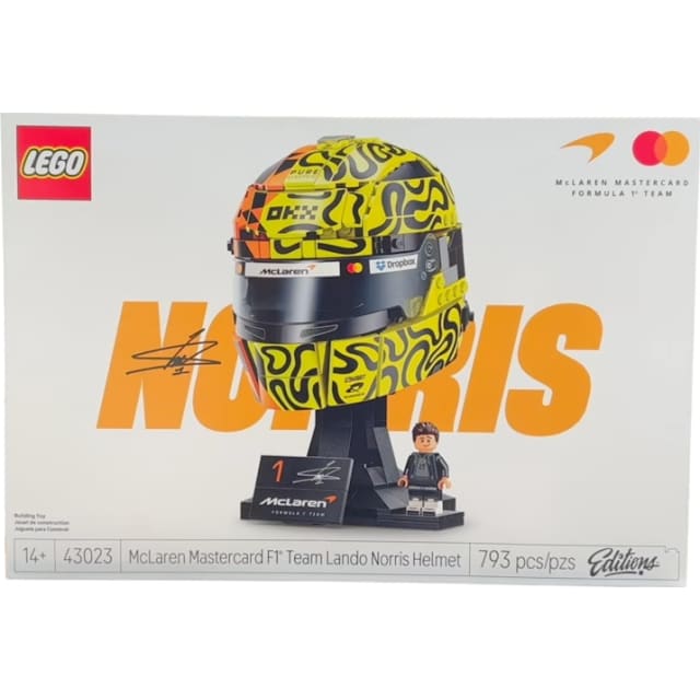 LEGO Editions: McLaren Mastercard F1 Team Lando Norris Helmet Set #43023