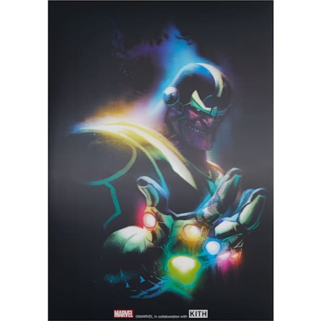 Kith x Marvel Thanos Lenticular Poster Multi