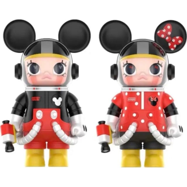 Pop Mart Mega Space Molly Disney Mickey & Minnie Set 100%