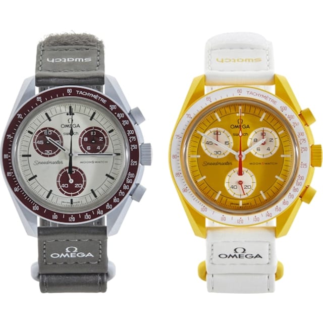 Swatch x Omega Bioceramic Moon Set Pluto & The Sun