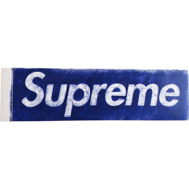 Supreme x Andrei Molodkin Pen Box Logo Sticker