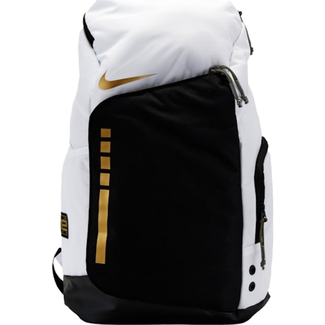 Hoops Elite 32L Backpack White/Gold/Black