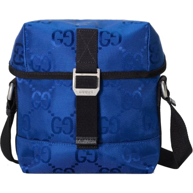 Off The Grid Messenger Bag Blue