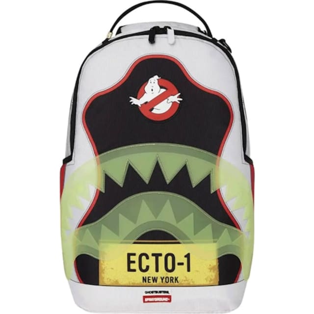 Ghostbusters Ecto Shark Backpack White