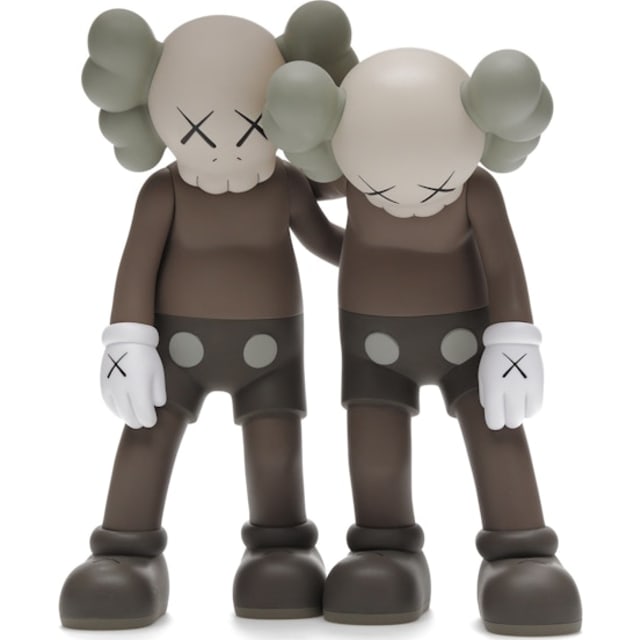 KAWS Along The Way Vinyl Figure Brown