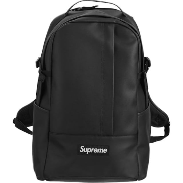 Leather Backpack Black