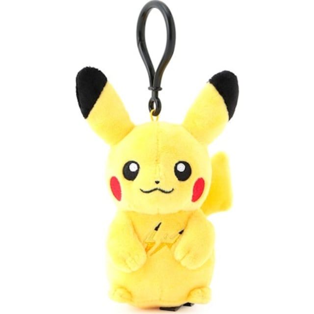 Pokemon x Thunderbolt Project by Fragment Pikachu Plush Keychain Yellow