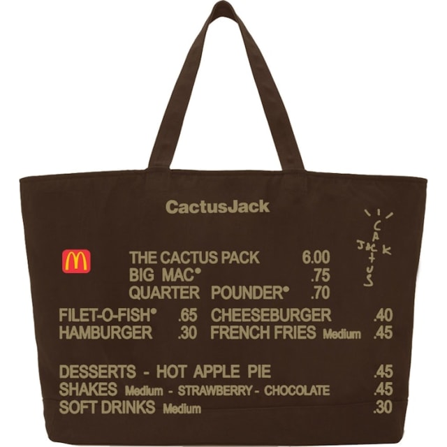 Menu Tote Brown