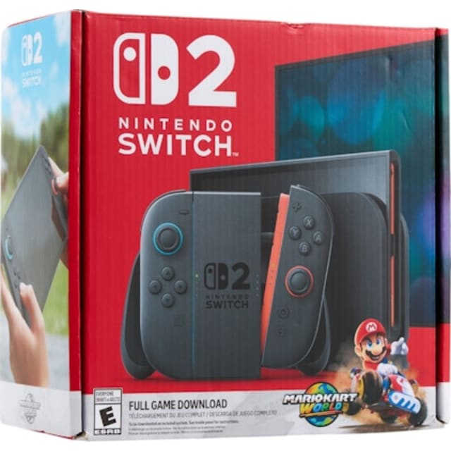 Nintendo Switch 2 MarioKart World Console Bundle 6614325 (US Plug)