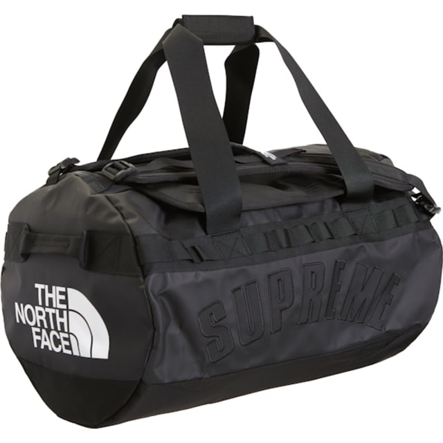 The North Face Arc Logo Small Base Camp Duffle Bag Black
