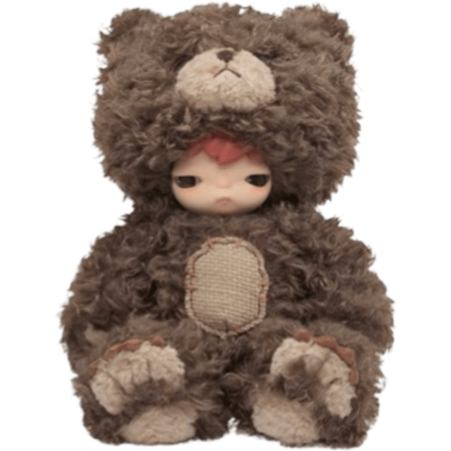 Hirono Bear Vinyl Plush Doll Bear Vinyl Plush Doll