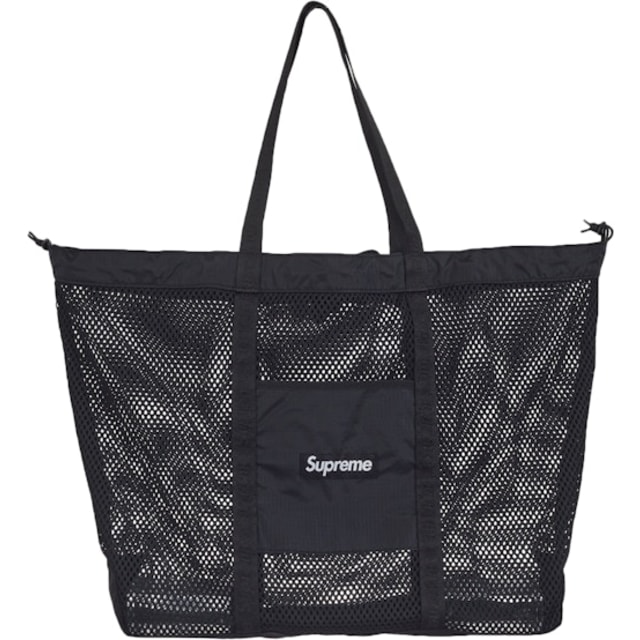 Mesh Tote Bag Black