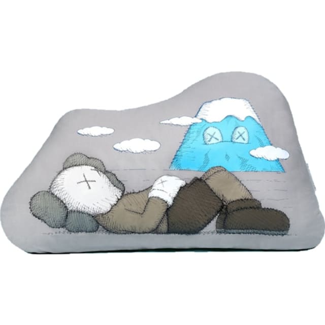 KAWS HOLIDAY JAPAN Cushion Grey