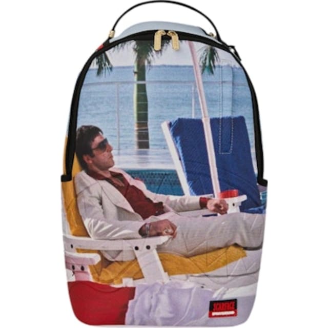 Scarface Tony Montana Chillin Backpack Multicolor
