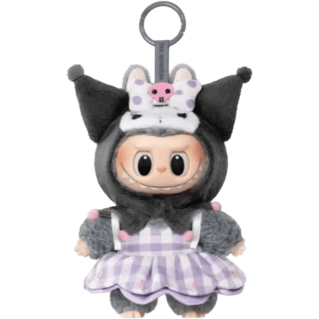 Labubu Hello Kitty and Friends Kuromi