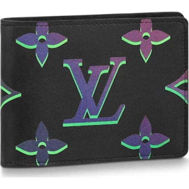 Louis Vuitton Wallet Multiple Black Borealis