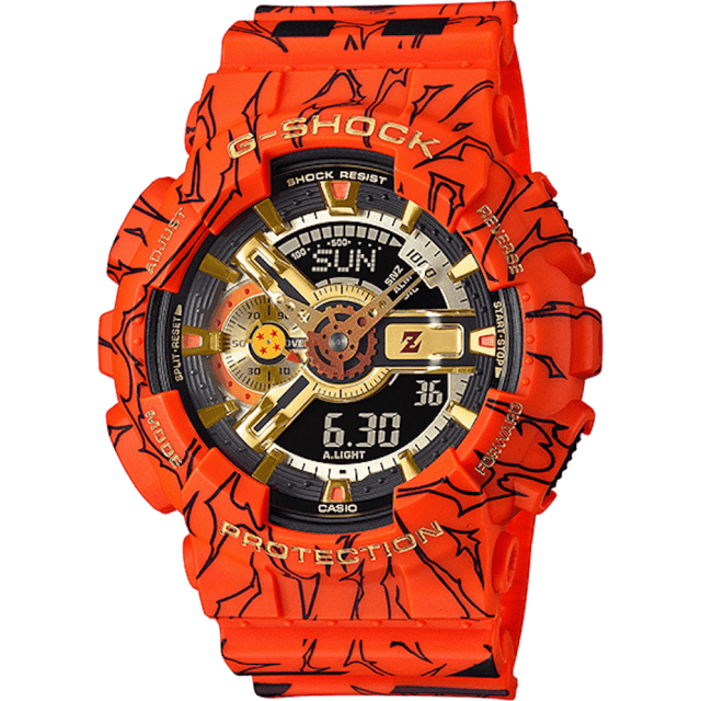 Casio G-Shock x Dragonball Z GA-110JDB-1A4