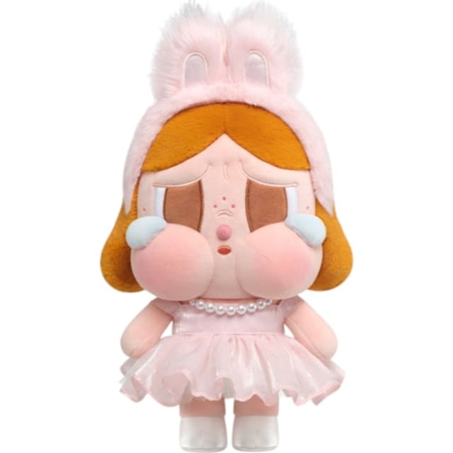 Pop Mart CRYBABY SHINY SHINY Series Plush Doll Pink