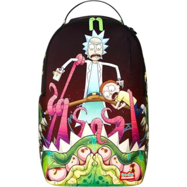 Rick And Morty DLXR Alien Mouth Half Sharkmouth DLXR Backpack Multicolor