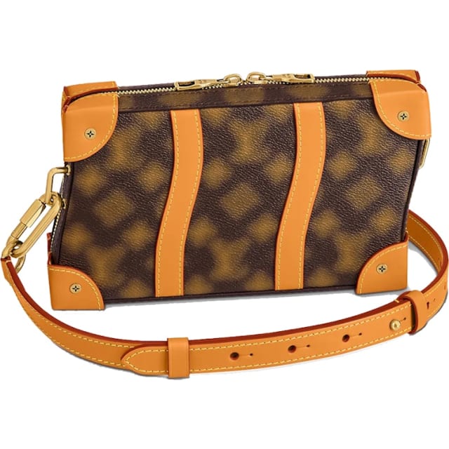 Louis Vuitton Soft Trunk Blurry Monogram Brown