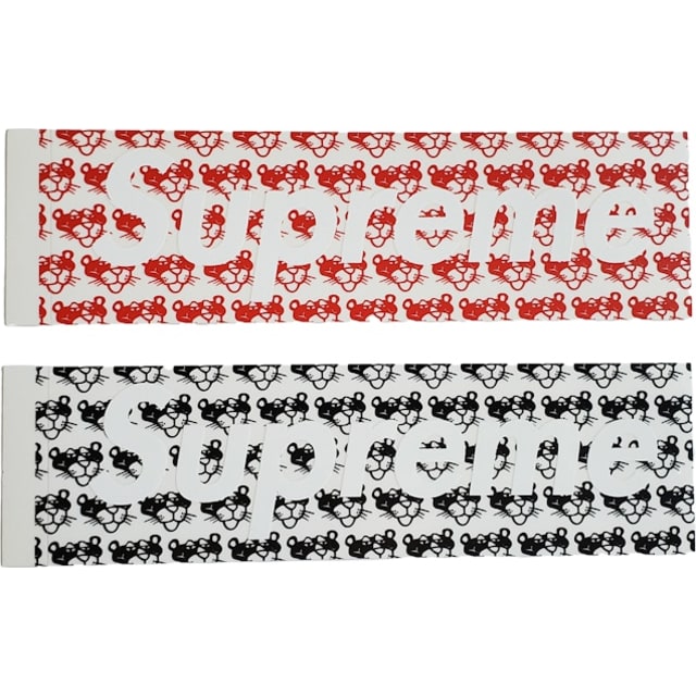 Supreme Pink Panther Box Logo Sticker Set